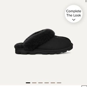Ugg women’s black coquette slipper